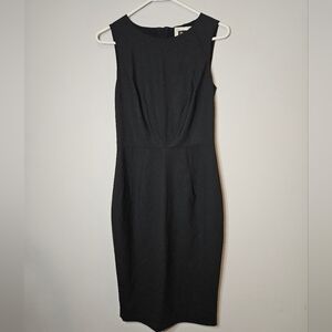 D&G Dolce and Gabbana classic black wool dress